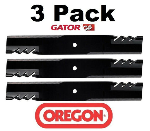 3 Pack Oregon 396-807 Mower Blade Gator G6 Gravely 03253900 09081200