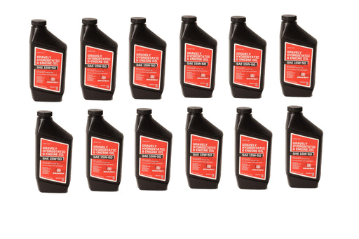 12 Gravely 00057100 32 oz Bottle of SAE 15W-50 Synthetic Zinc Hydro Engine Oil