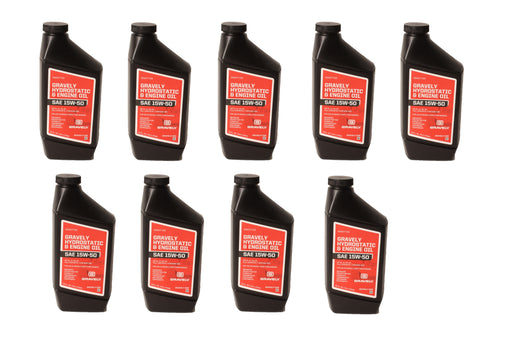 9 Gravely 00057100 32 oz Bottle of SAE 15W-50 Synthetic Zinc Hydro Engine Oil