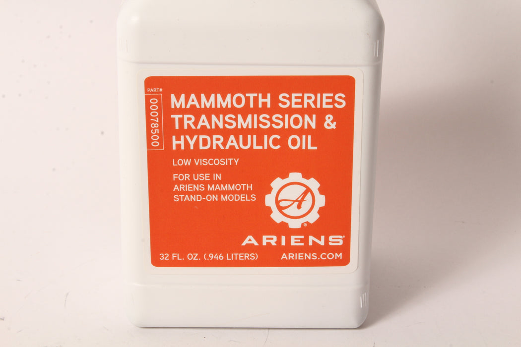 Genuine Ariens 00078500 Mammoth Transmission and Hydraulic Oil 32 oz