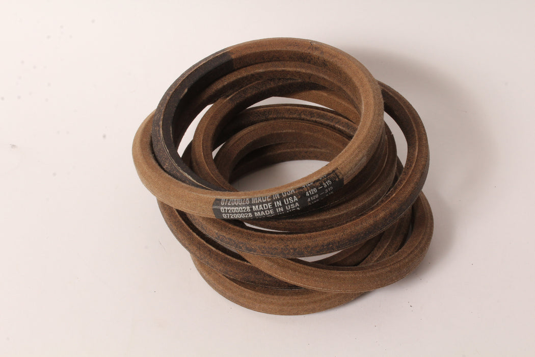 OEM Ariens 07200028 Wrapped Hex Belt Zoom 2452 2660 Max Zoom 2560 2552 991087