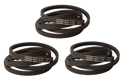 3 PK OEM Gravely Ariens 07225600 Trans V-Belt Apex Zenith ZTHD Pro-Turn Z ZX