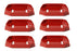 6 PK OEM Toro 106-4588-01 Skid Shoe Fits Various Power Max Snowblower Models