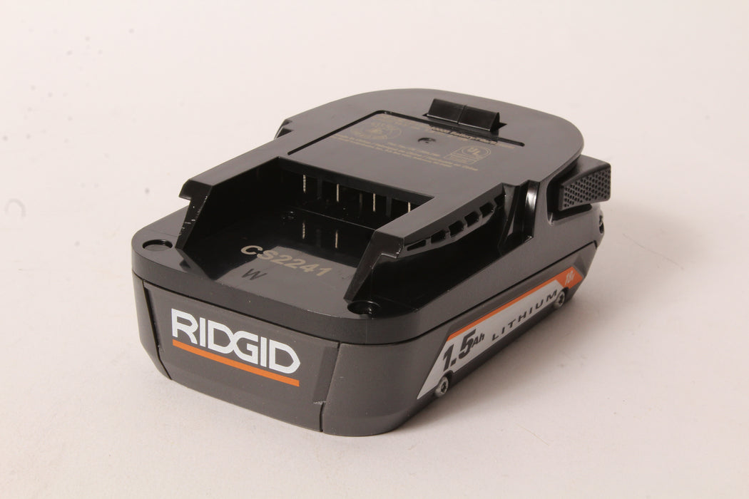 Ridgid 130540005 18V 1.5Ah Lithium Ion Battery w Fuel Gauge R86006 R86008 R8641