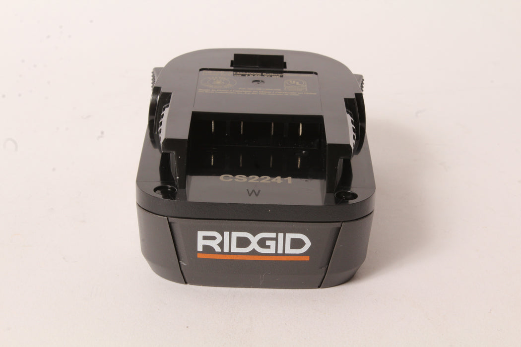 Ridgid 130540005 18V 1.5Ah Lithium Ion Battery w Fuel Gauge R86006 R86008 R8641
