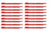 18 PK Genuine Toro 140-1244 CR Low Flow Blade 72028 72065 72921 72943 72942TE