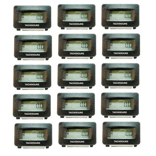 15 Pack GDI Panel Mount Tachometer Hour Meter Fits Bad Boy 083-4050-00