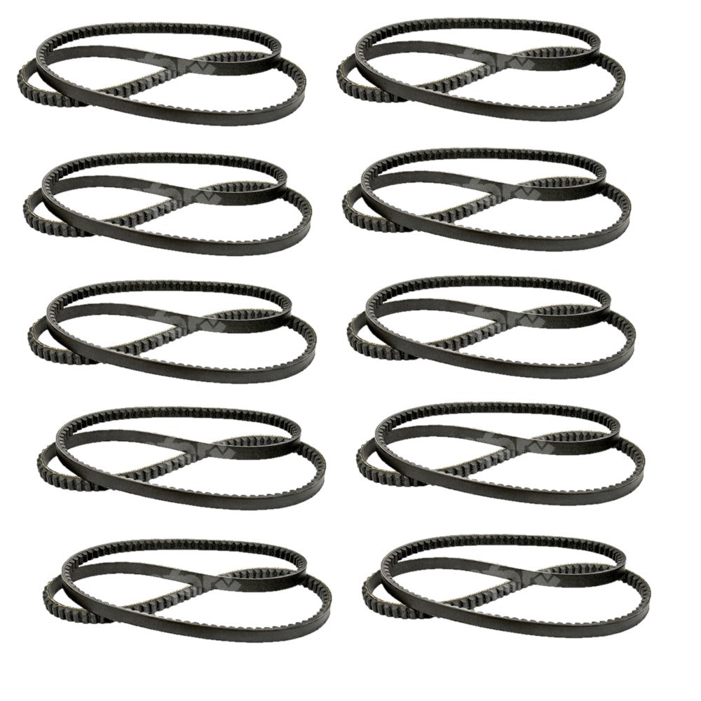 Cogged10 Pack Belt Fits Ariens Gravley 07200038 Zoom 2660HD Max Zoom 60" Pro-Master 60"