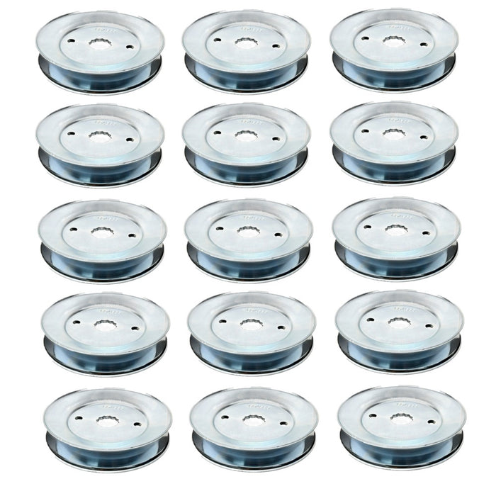 15 Pack Spindle Pulley Fits Hustler 604665 Fastrak RD SDX Flipup Raptor SD SDX 48" Cut