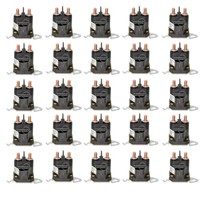 25 Pack Sealed 12V Starter Solenoid Fits Ariens Gravely 05167200 2 Terminal