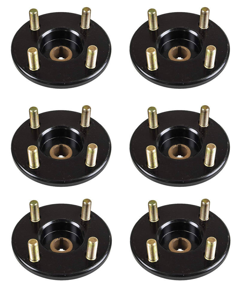 6 PK Genuine Scag 46928 Wheel Hub SWM SWZ SWZU Pro-V V-Ride OEM