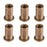 6 PK Genuine Scag 48100-15 Oilite Bronze Bushing .376" ID OEM