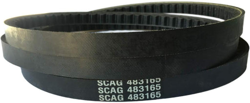 Genuine Scag 483165 Cogged Pump Drive Belt Fits Select Cheetah Models