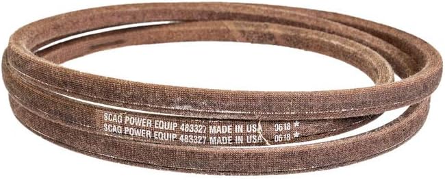 Genuine Scag 483327 Blower Drive Belt GC-STT-52V GC-STT-CS52V GC-SCZ48/52