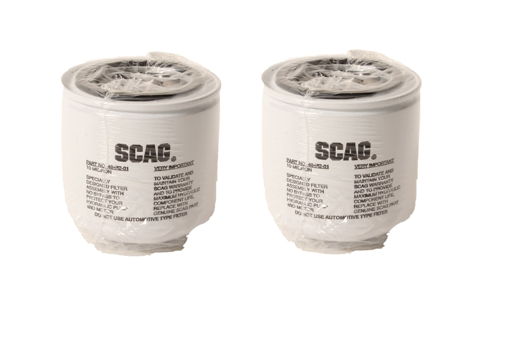 2PK OEM Scag 48462-01 Hydraulic Transmission Element Filters Fits 48471-01