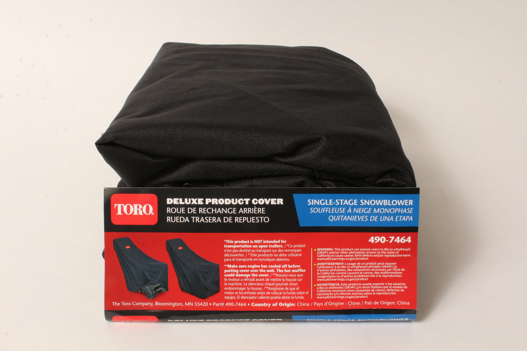 Genuine Toro 490-7464 Waterproof Single Stage Snowblower Cover