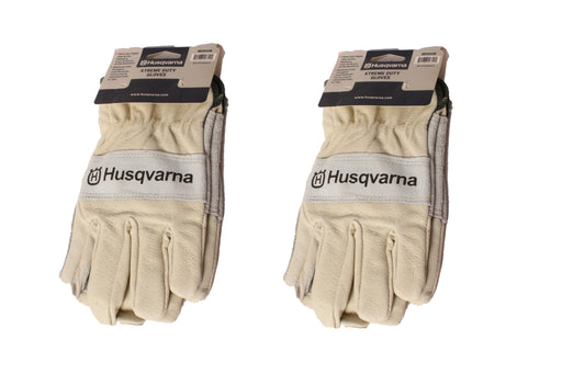 2 PK Genuine Husqvarna 531300273 Medium Xtreme Duty Work Gloves