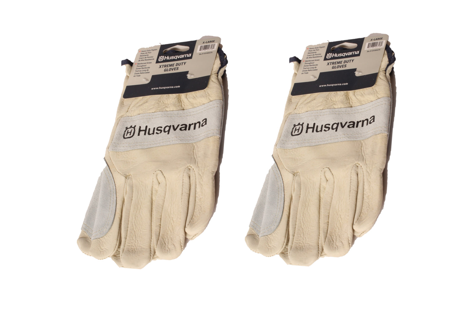 2 PK Genuine Husqvarna 531300275 XL Xtreme Duty Work Gloves Extra-Large