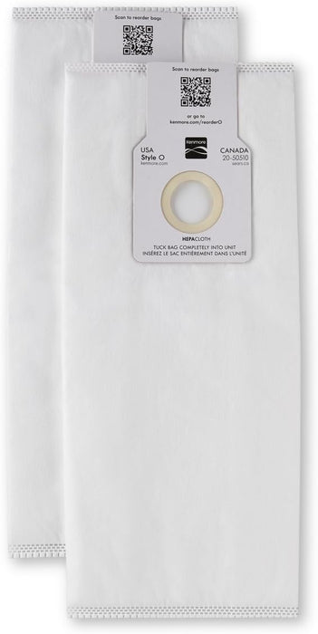 Genuine Kenmore 53293 Vacuum HEPA Dust Bag Type 0 Pack of 2