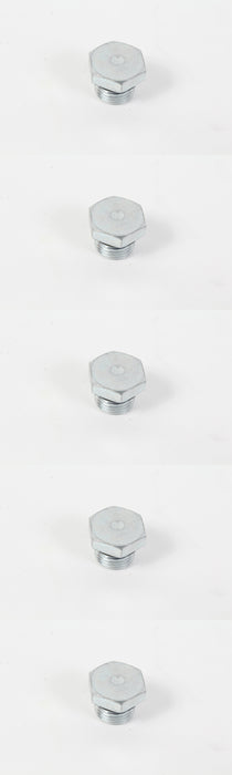 5 Pack Genuine Hydro Gear 54730 External Hex Vent Plug 9/16" OEM