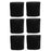 6 PK Vacmaster 551009111 Foam Sleeve Filter Fits Most 2.5-4 Gallon Shop Vac