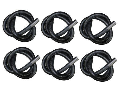 6 PK Genuine Craftsman 551091124 1-1/4" x 6' Shop Vac Friction Fit Hose 12512001