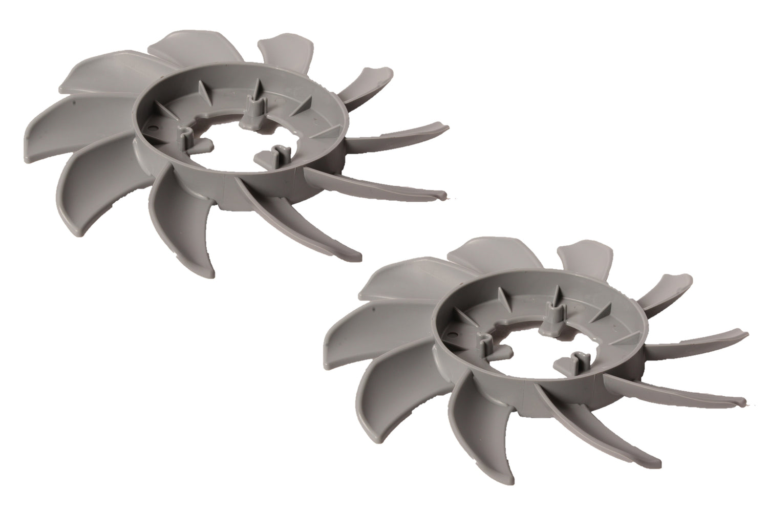 2 PK Genuine Hydro Gear 55996 7" 10 Blade Transmission Fan Replaces 54351 OEM