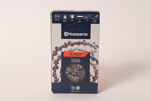 Genuine Husqvarna 585422144 12" 3/8" MINI .050" 44 DL S93G Chainsaw Chain Loop