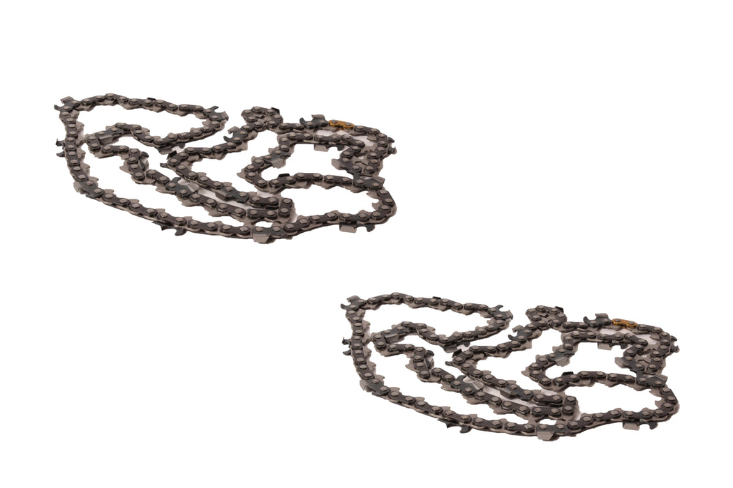 2 PK Genuine Husqvarna 585551272 20" 3/8" .050" 72 DL Chainsaw Chain Loop C83S