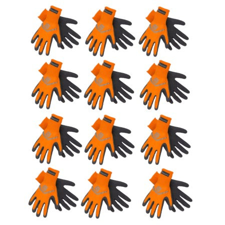 12 PK Genuine Husqvarna 590635801 Medium Xtreme Grip Gloves 7 Gauge Yarn