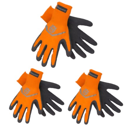 3 PK Genuine Husqvarna 590635803 XL Xtreme Grip Gloves 7 Gauge Yarn