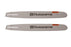 2 PK Genuine Husqvarna 596199460 16" 3/8" .058" 60 DL LM XF Chainsaw Guide Bar