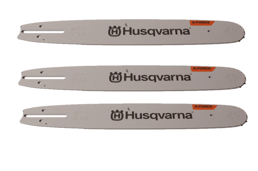 3 PK Genuine Husqvarna 596199460 16" 3/8" .058" 60 DL LM XF Chainsaw Guide Bar