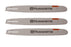 3 PK Genuine Husqvarna 596199460 16" 3/8" .058" 60 DL LM XF Chainsaw Guide Bar