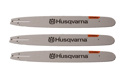 3 PK Genuine Husqvarna 596199866 16" .325" .058" 66DL XF SM Chainsaw Guide Bar