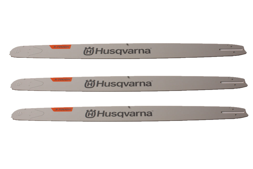 3 PK Genuine Husqvarna 596687405 32" 3/8" .050" 105 DL HT380-105 XT Chainsaw Bar