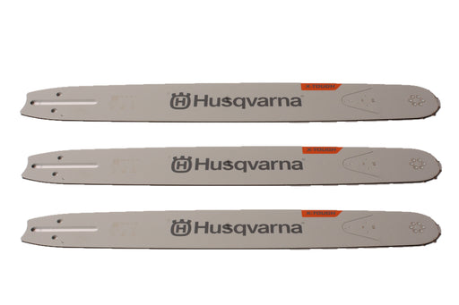 3 PK Genuine Husqvarna 596687468 18" 3/8" .050" 68 DL XT Chainsaw Bar HT380-68