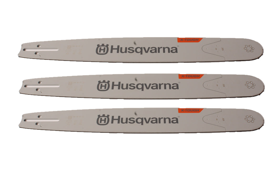 3 PK Genuine Husqvarna 596689772 18" .325" .050" 72 DL HT250-72 XT Chainsaw Bar