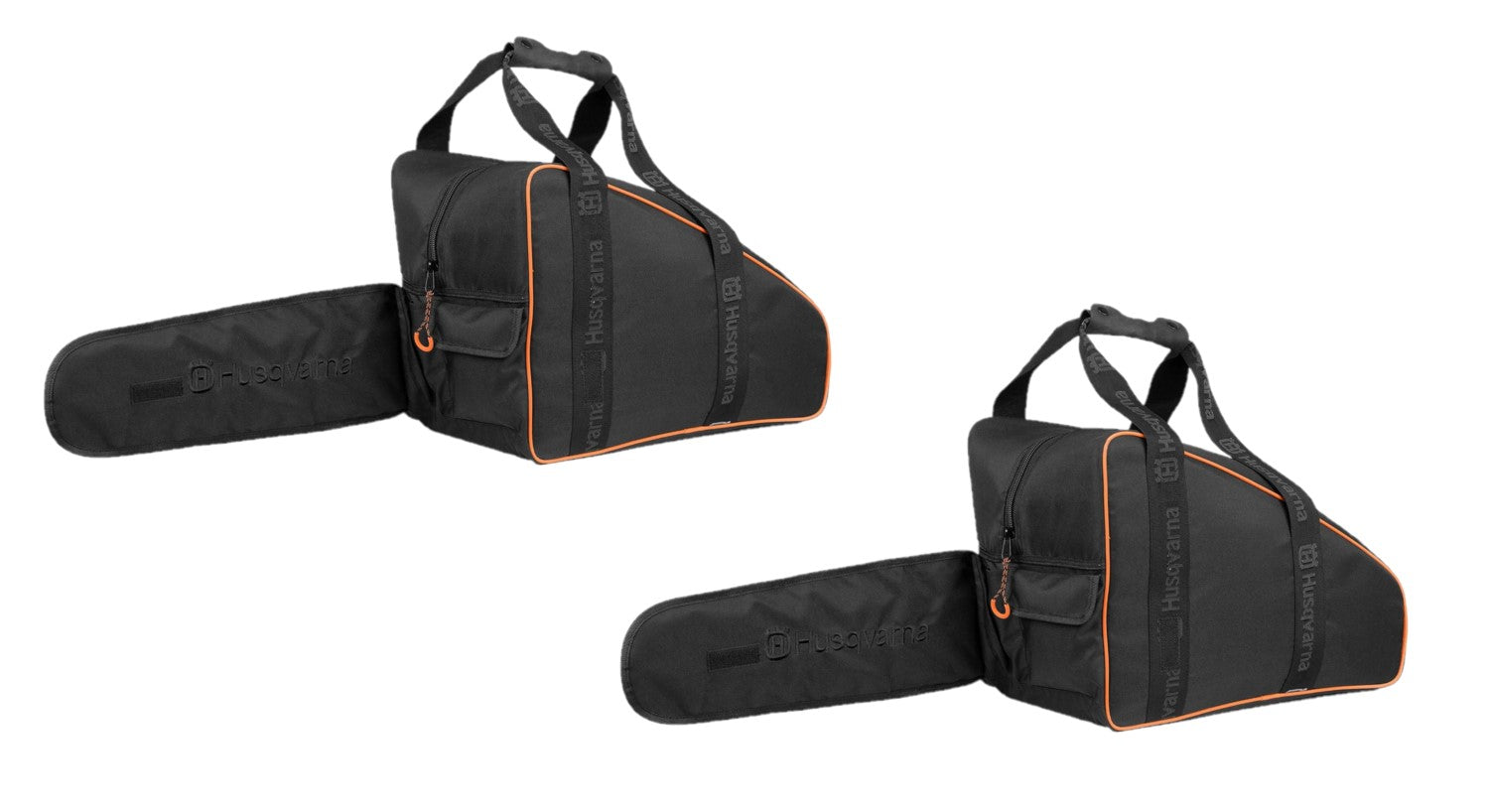 2 PK Genuine Husqvarna 597418302 Xplorer Chainsaw Carry Bag Black/Orange