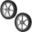 2PK Universal Lawn Cart Mower Wheel 14X1.75X.565 1/2" Bearing 1.75" Offset Hub