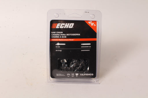 Genuine Echo 72LPX84CQ 24" .050" 3/8" 84 DL Chainsaw Chain Loop OEM