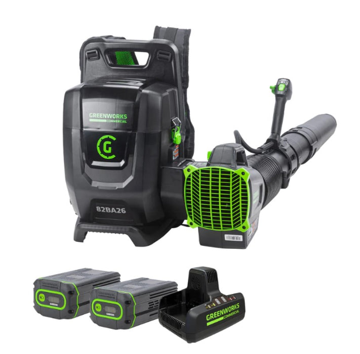 Greenworks 82V Dual Port Backpack Blower 82BA26-52DP