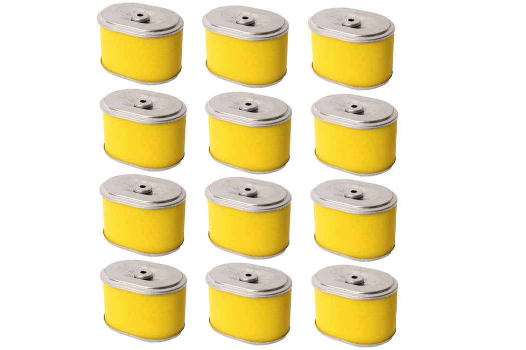 12 PK Air Filter Fits Honda 17210-Z4M-821 17210-ZE1-517 GX120 GX160 GX200