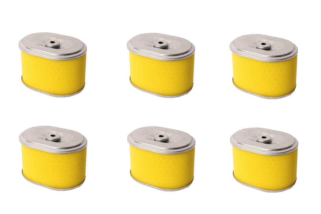 6 PK Air Filter Fits Honda 17210-Z4M-821 17210-ZE1-517 GX120 GX160 GX200
