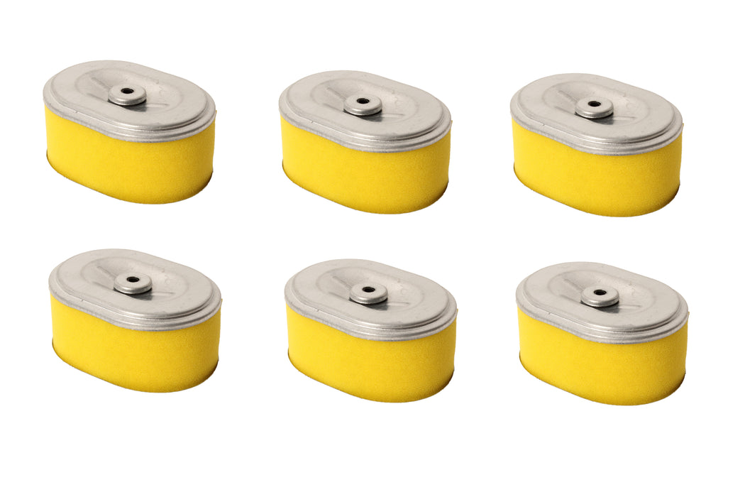 6 PK Air Filter & Pre-Filter For Honda GX110 GX120 17210-ZE0-505 17210-ZE0-822