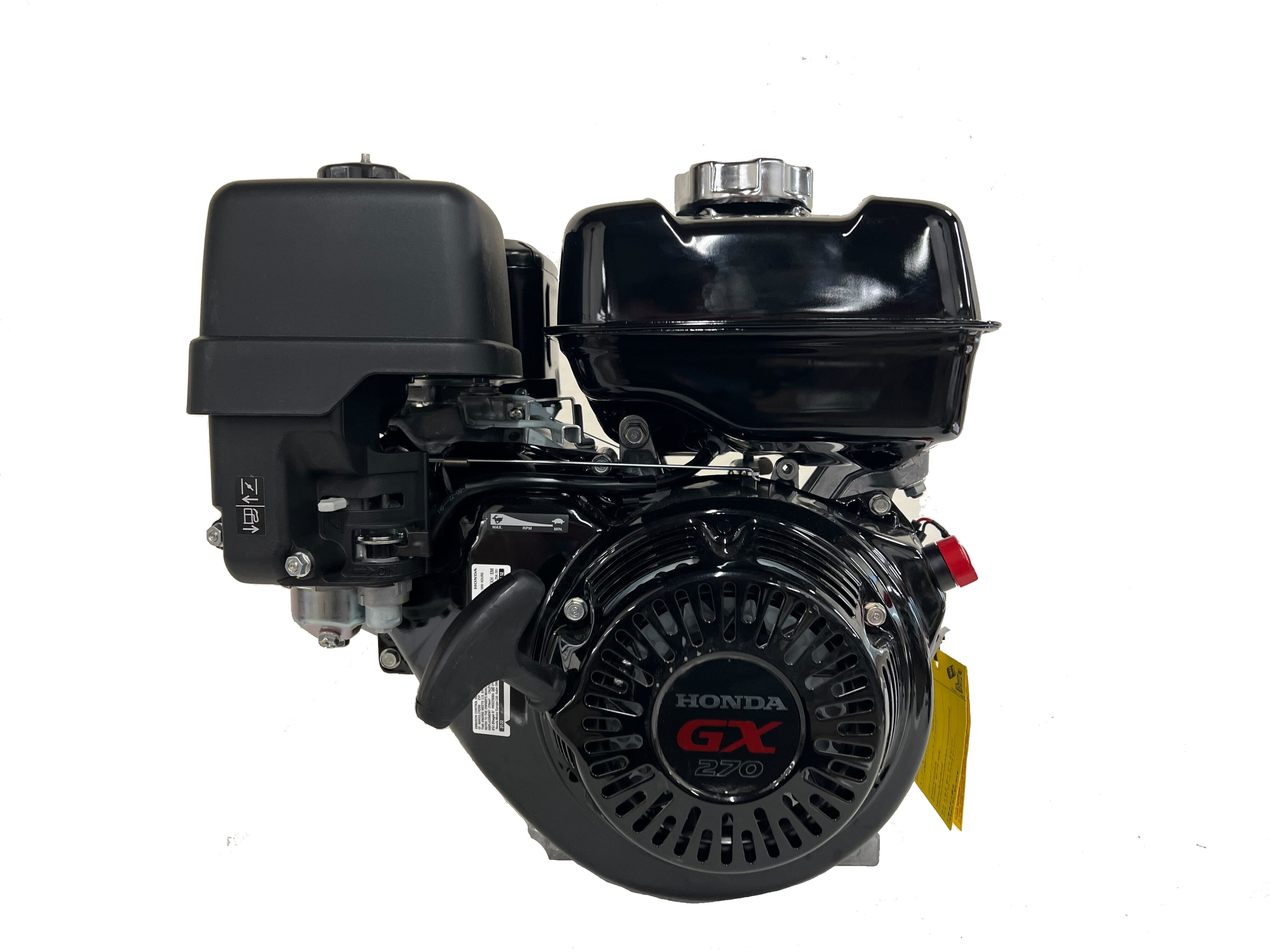 Honda GX270UT2QA2 Black Horizontal OHV Engine 270cc GX Series 1"x3-31 ...