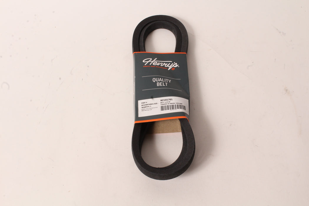 Henry's Universal Wrapped V-Belt 1/2" x 50" H2101701 A48 AK48 AP48 6850 4L500