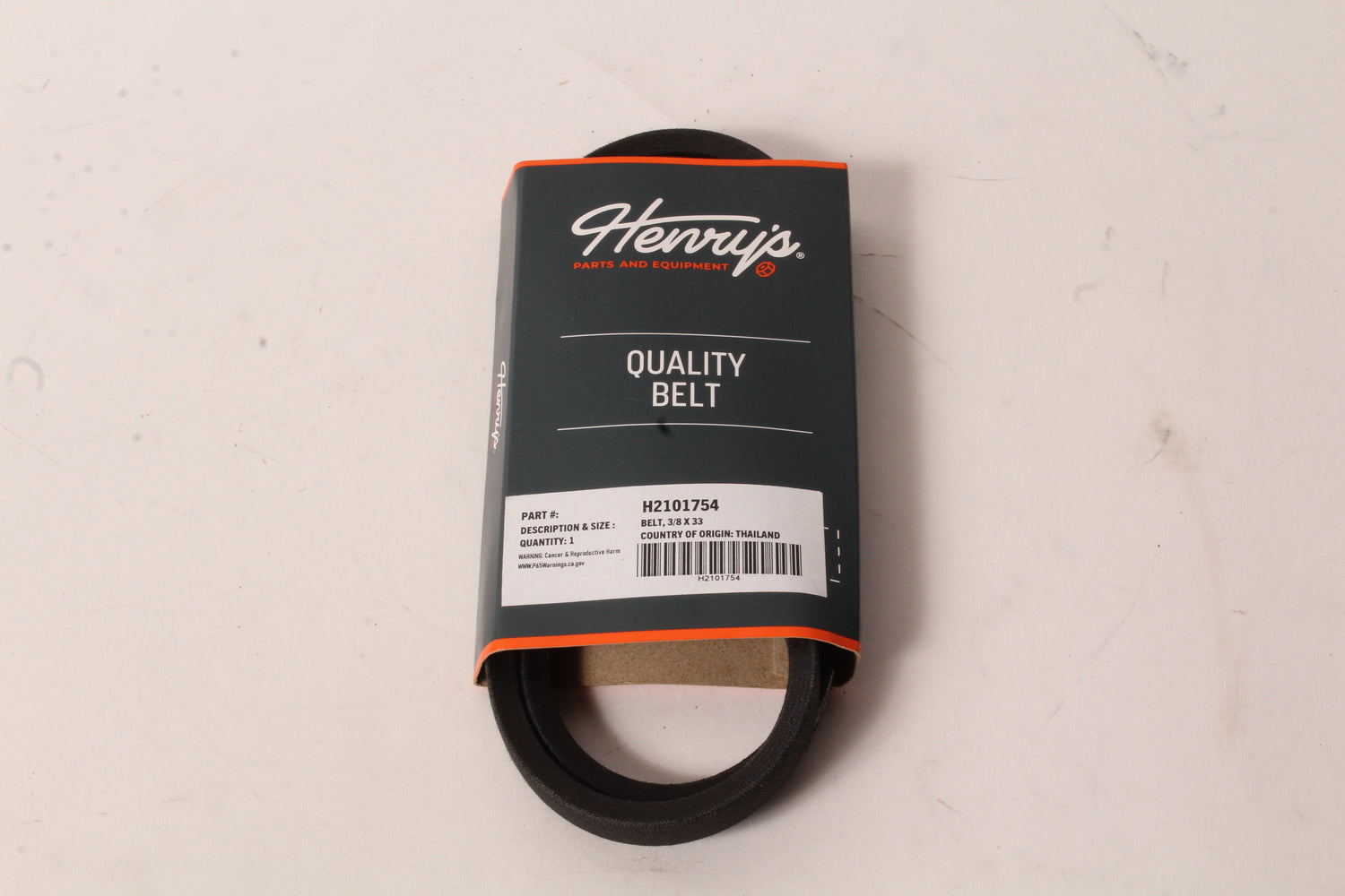 Henry's Universal Wrapped V-Belt 3/8" x 33" H2101754 3L330 1330 6733 38X330