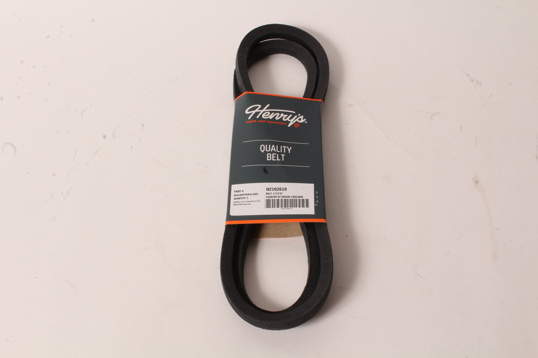 Henry's Universal Wrapped V-Belt 1/2" x 52" H2102610 A50 AK50 AP50 6852 4L520