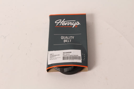 Henry's Universal Wrapped V-Belt 3/8" x 26" H2104958 3L260 6726 1260 38X260